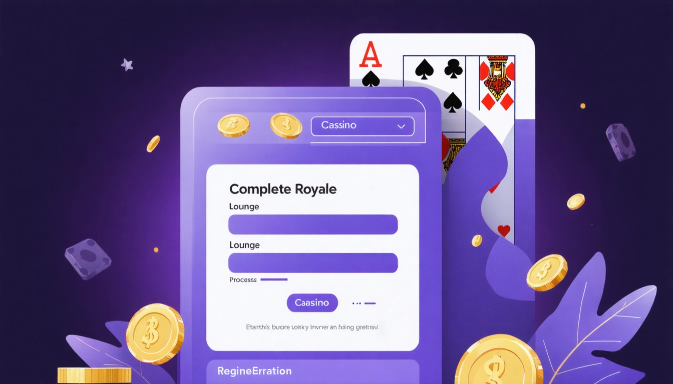 Complete Royale lounge casino registration process easily